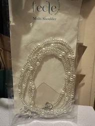 珍珠手機背帶掛繩