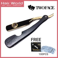 TWO FACE BARBER RAZOR - Black Color