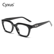 Cyxus Blue Light Blocking Glasses Unisex Square Chunky TR90 Frame glasses MultiColor Computer Glasse