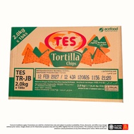 Nanchos Barbeque 2kg SallehFood | Tortilla Barbeque 2kg | Kerepek Nachos Barbeque BBQ 2kg | Tortilla