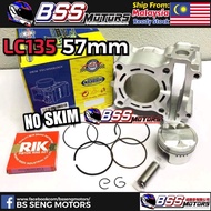 ESPADA Ceramic Racing Block Yamaha LC135 Y15ZR FZ150 57MM 60MM 62MM 63MM 65MM With Piston & Ring LC1