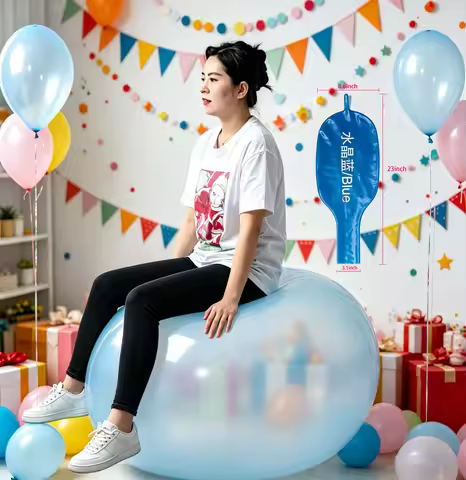 Large Balloons.59-Inch Latex Balloons.Thicker,More Sturdy and Durable.Great for Playing,Birthday Par