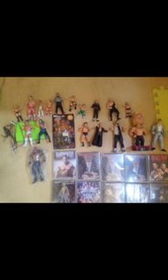 Wwe新日本摔角公仔stuff