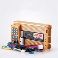 กล่องเสียงไซเรนรุ่นX5-200W/X5-400W พร้อมรีโมท เสียงไซเรน กูภัย กู้ชีพ เสียงรถตำรวจ รถพยาบา