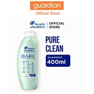 Head and Shoulders BARE Pure Clean Minimal Ingredients Anti Dandruff Shampoo 400ml