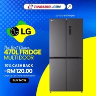 LG 470L Smart Inverter Multi Door Refrigerator Peti Sejuk Fridge