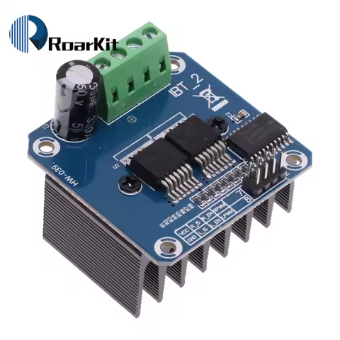 Double BTS7960 B BTS7960B DC 43A Stepper Motor Driver Module H-Bridge PWM Module For Arduino Smart C