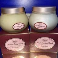78折 兩件貨裝 優惠套裝 Sabon Green Rose Hair Care Set scalp scrub hair mask sublime mask 頭皮磨砂 髮膜