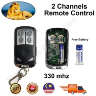 AUTOGATE Remote Control 330mhz/ 433mhz Effective Range Distance 100 meter unblock site