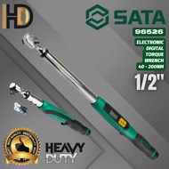 SATA 1/2" Drive Electronic Torque Wrench 40 - 200NM / SATA 1/2" Digital Torque Wrench / 96526