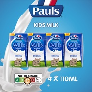 Pauls UHT Original Kids Milk 110ml x 4s