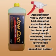 Degreaser 1 liter + Sprayer - Engine Cleaner &amp; Bike Chain Cleaner by Jom Cuci