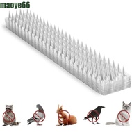 MAOYE 10/20Pcs Spikes Repeller, Plastic Strips Bird Spike Repellent, Garden Fence Supplies Transpare