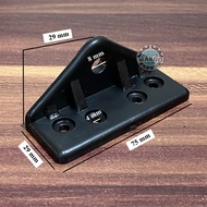 4 pcs Plastik Engsel Siku Penyangga Meja Kayu P75