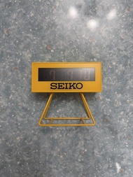 SEIKO 黃色電子鬧鐘