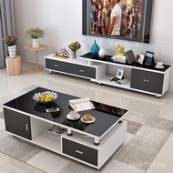 Set Early Picture Storage Small Apartment Set Apartment TV Cabinet Coffee Table Hotel Combination Li