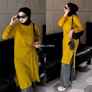 Nuna Tunic by hagia | Pigtail Midi Dress Tunic