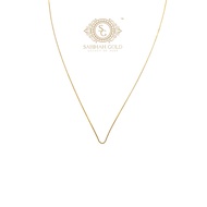 SABIHAHGOLD Chain Fashion 916/22K Original Gold (GNC0000423)