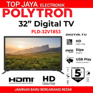 LED TV POLYTRON 32 INCH DIGITAL TV BERGARANSI RESMI