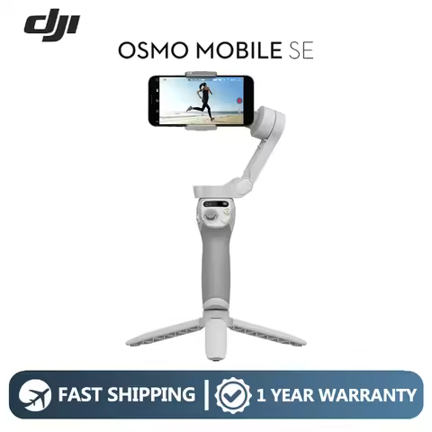 DJI Osmo Mobile SE 3-Axis Phone Gimbal for iPhone Android with Built-in Tripod ActiveTrack 6.0 Selfi