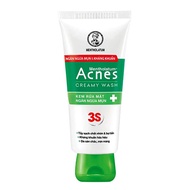Sữa Rửa Mặt Acnes Creamy Wash – Hỗ trợ giúp làm sạch da loại bỏ bã nhờn bụi bẩn giúp kháng khuẩn và