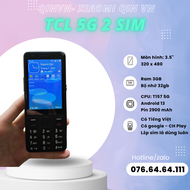 TCL 5G 2 sim - T508n bản CH Play - google services đầy đủ - điện thoại bàn phím cấu hình khủng pin t