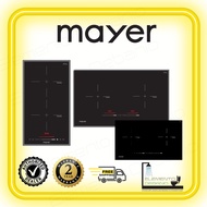Mayer 30cm/75cm 2 Zone Domino Induction Hob with Slider MMIH30CS /MMIH752CS / MMIHB752CS Hybrid Hob with Slider