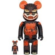 《豬帽子》現貨 庫柏力克熊 BE@RBRICK 新版紅蓮哥吉拉 500% (400%+100%)