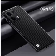 Oppo Reno 13 / Reno 13 Pro Carbon Fiber Hard Case - Black