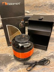 Nakamichi mini speaker 黑橙迷你喇叭 便攜喇叭