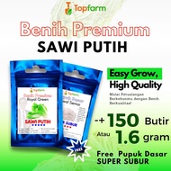 Benih Topfarm / Benih Sawi Putih Jumbo / Benih Sawi Putih Unggul / Benih Sawi Putih Tahan Akar Gada