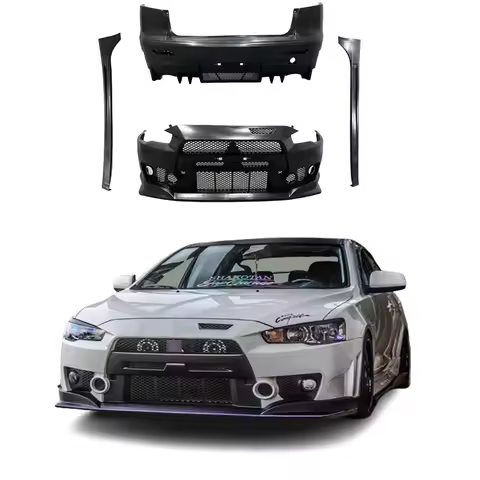 High Quality PP Material body kit for mitsubishi lancer 2009-2017 Upgrade FQ400 Style complete set