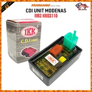 CDI UNIT MODENAS MR3 KRISS110 MR 3 CDI UNIT ASSY (IKK) 4PIN