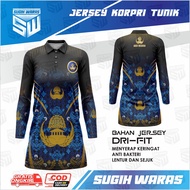 SUGIH WARAS JERSEY TUNIK WANGKI KORPRI MUSLIMAH OLAHRAGA