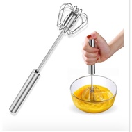 Semi-Automatic Mini Hand Mixer Egg Beater Whisk Foamer Hand Mixer Mini Mixer