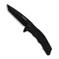 "Thicket Folding Pocket Knife, Straight Edge, Black Tanto Blade - 1328 Kershaw "Thicket Folding Pock