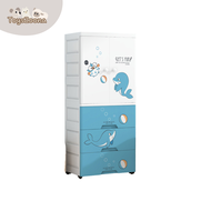 NEW! ToysZoona Lemari Pakaian Plastik Storage Box Lemari Laci / Lemari Pakaian Plastik Anak Laci Sus