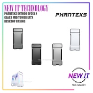 PHANTEKS ENTHOO EVOLV X Tempered glass Anodized Aluminium Panels,Powder Coated Steel RGB Mid Tower E