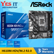 ASROCK H610M-HVS/M.2 R2.0 / H610M-HDV/M.2 R2.0 Micro ATX Intel LGA 1700 Motherboard