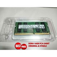 Original & Stable 4GB 16GB DDR4 Laptop RAM (SODIMM) SAMSUNG SKHynix Kingston PC4-2400T 2400Mhz (Used
