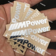 For BMW M Power X5 X6 Xdrive Emblem Badge Side Rear Trunk Sticker Decoration Accessory