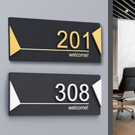 House Number Plate Pelbagai Design | Nombor Rumah No Plat Alamat Acrylic Sign Signage 门牌 号码牌 定制 B33