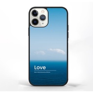 Case iphone 16 15 14 13 12 11 X 8 7 Mini Pro Max Custom Softcase Meaning of Love