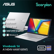 Asus Vivobook 14 A1404V-AAM168WS Laptop（Aeon Credit Services-36 Monthly Installments）