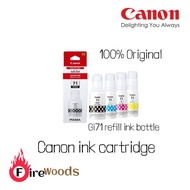 Canon Genuine Ink Bottle GI-71BK (Black) GI-71C (Cyan) GI-71M (Magenta) GI-71Y ( Yellow)
