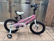 二手單車 16寸 RoyalBaby粉紅色 小童單車 (元朗Yuen long)