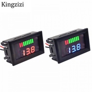 Car battery charge level indicator DC 12v 24V 36V 48V 60V 72v 84v lithium battery capacity meter tes