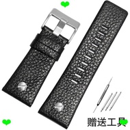 Watch Strap Dissai Men Women Couple Watch Genuine Leather Watch Strap DZ4323DZ1657DZ1405 Calfskin 26