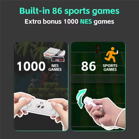 Y2 FIT 2.4G Wireless Game Controller Retro Game 4K Classic Motion Sensing Game Console Video Game Bu