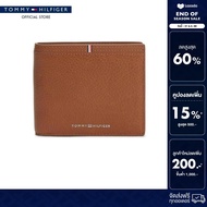 Tommy Hilfiger กระเป๋าสตางค์ ผู้ชาย รุ่น AM0AM13970 GVI - สีน้ำตาล